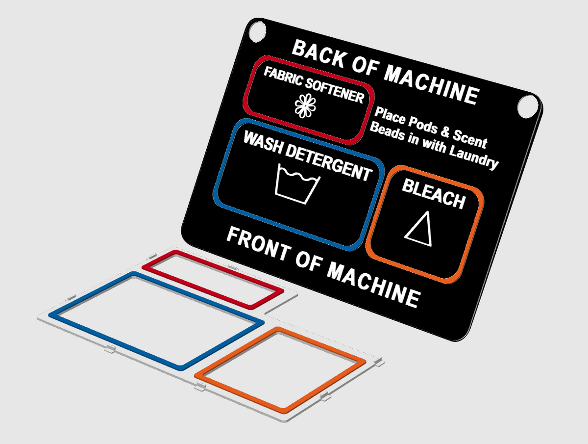 Dexter soap tray kit English only black label with color-coded liner